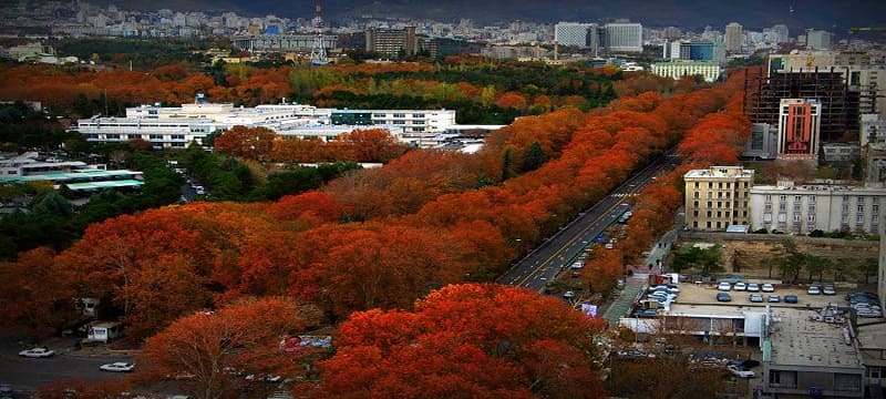 خیابان ولیعصر تهران